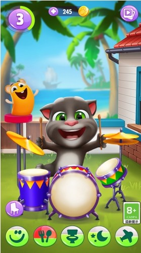 我的汤姆猫2破解版无限金币钻石版