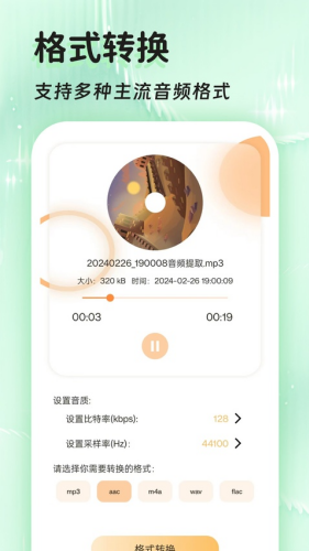 ��Ƶ��ȡ��ʽת��app