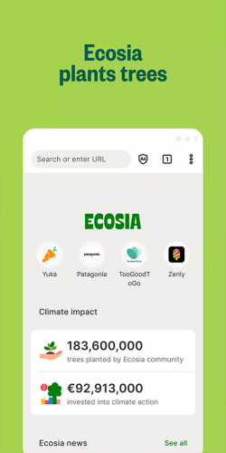 ecosia�����app
