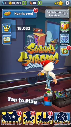 subwaysurf双旦版